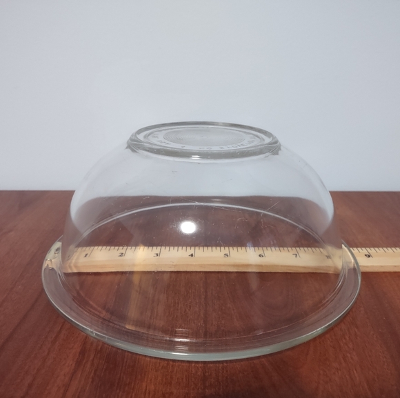 Vintage PYREX Clear Bowl With Flat Rim # 323 - Picture 2 of 4